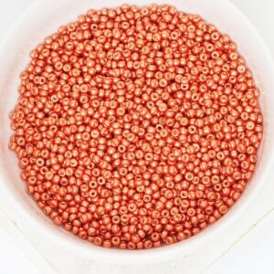 11/0 Miyuki seed beads 4208 Duracoat Galvanized Berry x 5 g