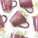 Beadingschool Espresso Mug - Fuchsia