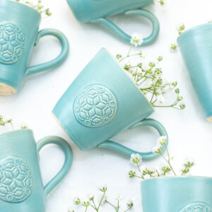 Beadingschool Espresso Mug - Turquoise