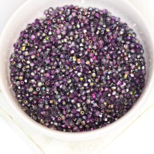 2 mm True2 Fire-polished round beads 00030-95500 Crystal Magic Purple x 100 pc(s)