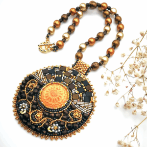 GEOMETRIC EDEN beading tutorial by Aniko Hesz