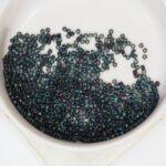 11/0 Miyuki Delica 1003 Matted Midnight Blue Gold Iris x 5 g