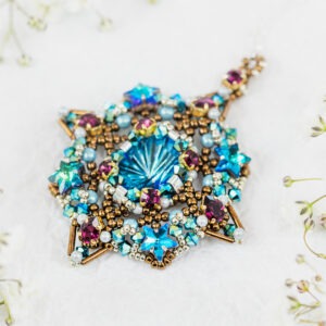 Stardust Bloom beading tutorial by Vicky Roberts