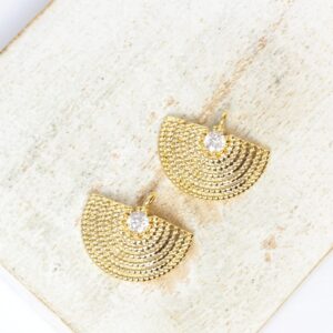 10x16 mm Last Waltz Charm Gold-colored x 2 pc(s)