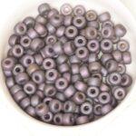 2/0 Matubo Seed beads Crystal Blue Glaze Matte x 20 g