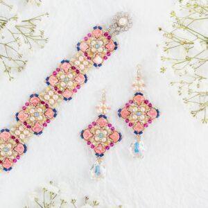 Rosewater sky beading tutorial by Donna Peterson