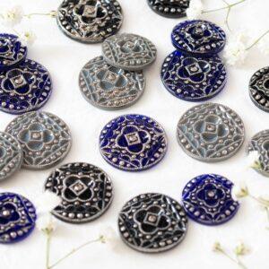 27 mm sweet margaretha glass cabochons