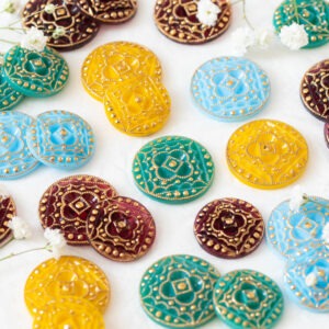 Sweet Margaretha glass cabochons