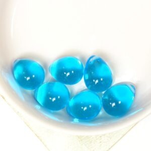 10 mm Tear Drops Aqua Transparent x 6 pc(s)