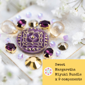 Sweet Margaretha Miyuki Bundle x 9 components