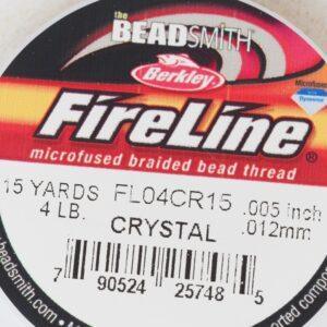 Fireline Crystal 0.12 mm / 4LB – 15 yard / 13.7 m  x 1 pc(s)
