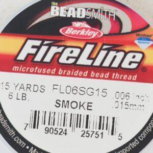 Fireline Smoke 0.15 mm / 6LB – 15 yard / 13.7 m  x 1 pc(s)