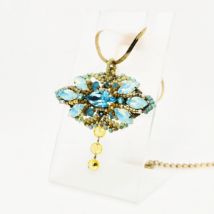 ONDINE pendant beading tutorial by Ruxandra Puscas