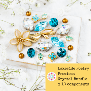 Lakeside Poetry Preciosa Crystal Bundle x 10 components