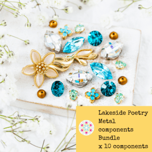 Lakeside Poetry Metal components Bundle x 10 components