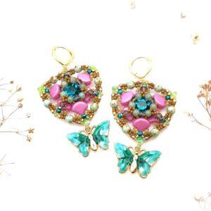 DAYDREAM earrings beading tutorial by Aniko Hesz