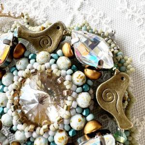 POETRY pendant beading tutorial by Erika Sandor