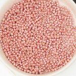 11/0 Miyuki seed beads 4209 Duracoat Galvanized Dark Coral x 5 g