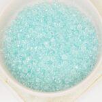 3 mm Preciosa bicone beads Silver Aquamarine x 50 pc(s)