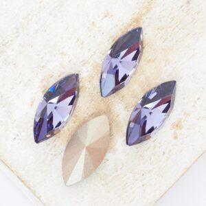 7x15 mm Preciosa Fancy Navette Tanzanite x 4 pc(s)