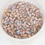 3x6 mm DropDuo Crystal Copper Rainbow Matted x 100 pc(s)