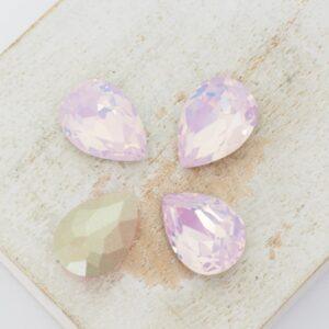 10x14 mm Aurora Fancy Pear cabochon Rose Water Opal x 4 pc(s)