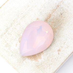 18x25 mm Aurora Fancy Pear cabochon Rose Water Opal x 1 pc(s)