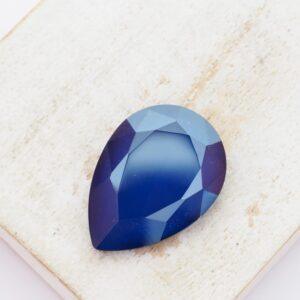 18x25 mm Aurora Fancy Pear cabochon Royal Blue x 1 pc(s)