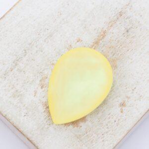 18x25 mm Aurora Fancy Pear cabochon Yellow Opal x 1 pc(s)