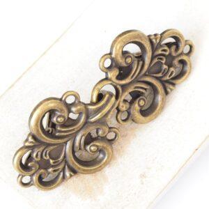 29x68 mm Liane Brooch Clips Antique bronze x 1 pc(s)