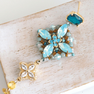 LILYBLOOM earrings beading tutorial by Erika Sandor