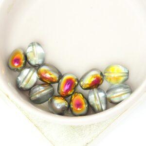 8x11 mm Glass drops Crystal Marea x 12 pc(s)