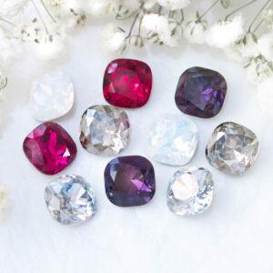10 mm Aurora Fancy cushion cut cabochons