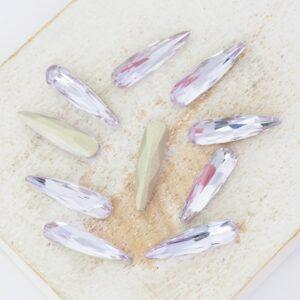 4x15 mm Aurora Fancy Raindrop cabochon Violet x 10 pc(s)