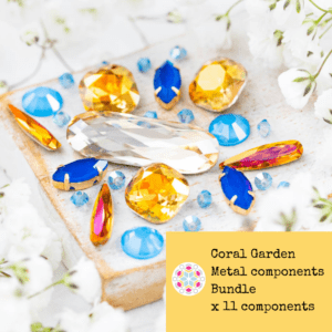 Coral Garden Metal components Bundle x 11 components