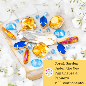 Coral Garden Under the Sea Fun Shapes & Flowers x 11 components