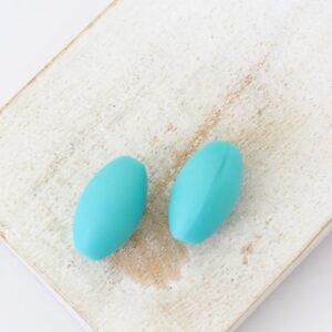 11x18 mm Olive bead Turquoise x 2 pc(s)