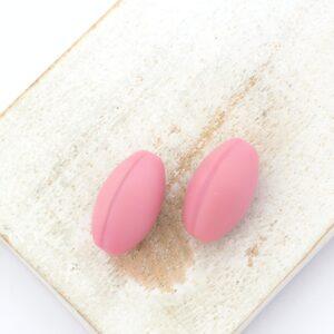 11x18 mm Olive bead Antique Pink x 2 pc(s)