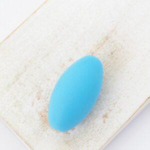16x30 mm Olive bead Light Blue x 1 pc(s)