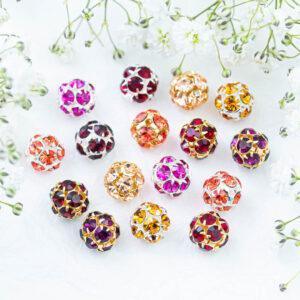 10 mm Preciosa fancy ball bead